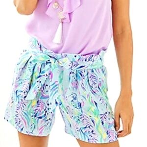 Lilly Pulitzer  Kaylene blue oasis shorts